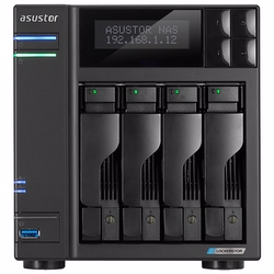ASUSTOR LOCKERSTOR 4 AS6604T Intel Celeron J4125 4GB DDR4(8GB Ram Desteği) 4 Yuvalı(4X22TB Desteği) M.2 2.5GbE USB 3.2 NAS Depolama Cihazı