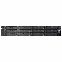 ASUSTOR Lockerstor 12RD AS6512RD Intel Atom C3538 8GB DDR4(128GB Ram Desteği)12 Yuvalı(12X20TB Desteği) 2.5GbE PCIe Gen3 USB 3.2 PSU NAS Depolama Cihazı