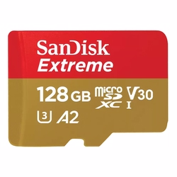 SanDisk Extreme 128GB Flash Kart