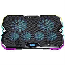 GameBooster GB-NS10 Hurricane RGB 14"-19" Led Notebook Soğutucu Stand