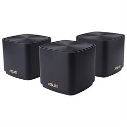 ASUS ZenWifi Mini XD4 WIFI6 DualBand Gaming Ai Mesh AiProtection VPN Siyah Kablosuz Ağ Dağıtım Mesh Sistemi Üçlü Paket