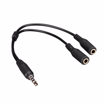 S-Link SL-TA67 Audio + Mic to 3.5mm 0.15m Kulaklık Çevirici