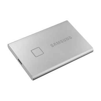 Samsung 500GB T7 Touch USB 3.2 Gri Taşınabilir SSD (1000MB Okuma / 1050MB Yazma )