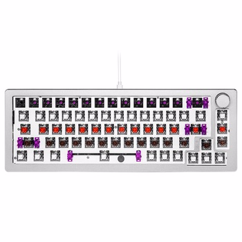 Cooler Master CK720 RGB İngilizce(UK) Kablolu Beyaz %65 Mekanik Oyuncu Klavyesi