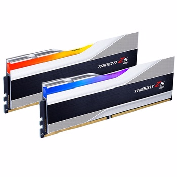 GSKILL 32GB (2x16GB) Trident Z5 RGB 5200Mhz CL36 DDR5 1.2V Silver Dual Kit Ram