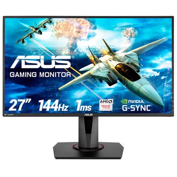 ASUS 27  VG278Q 144Hz 1ms DVI-D HDMI DP FHD Freesync ve G-sync Uyumlu TN Gaming Monitör