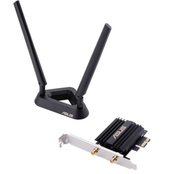 ASUS PCE-AX58BT WIFI6 DualBand Gaming Kablosuz PCIE Adaptör Bluetooth