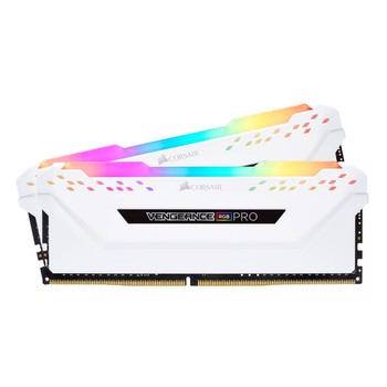 CORSAIR 32GB (2x16GB) Vengeance RGB PRO Beyaz 3200MHz CL16 DDR4 Dual Kit Ram