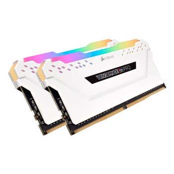 CORSAIR 32GB (2x16GB) Vengeance RGB PRO Beyaz 3200MHz CL16 DDR4 Dual Kit Ram