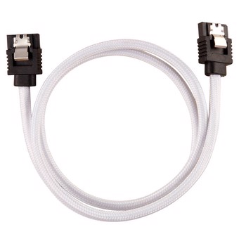 CORSAIR CC-8900253 Beyaz Premium SATA Data Kablo Seti