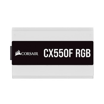 CORSAIR CX550F RGB 550W 80+ Bronze Beyaz Full Modüler 120mm Fanlı PSU