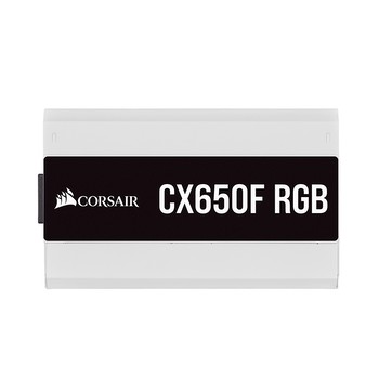 CORSAIR CX650F RGB 650W 80+ Bronze Beyaz Full Modüler 120mm Fanlı PSU