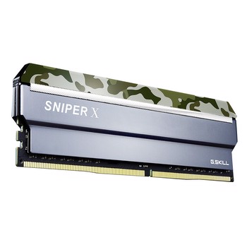 GSKILL 16GB (2x8GB) SniperX Orman Kamuflaj 3200MHz CL16 DDR4 Dual Kit Ram