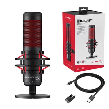 HyperX Quadcast Profesyonel Mikrofon