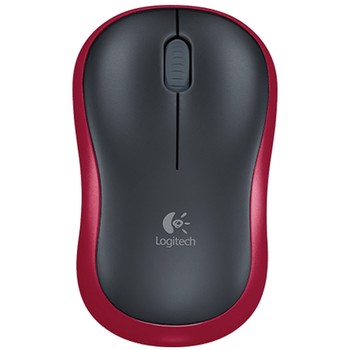 Logitech M185 Nano Kırmızı Kablosuz Mouse