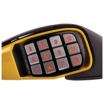 Corsair Scimitar RGB MOBA/MMO Optik Sarı Gaming Mouse