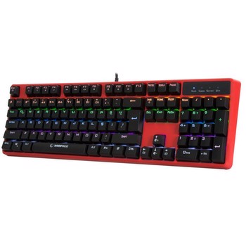 Rampage KB-R18 Myth Türkçe RGB Mekanik Kırmızı Gaming Klavye