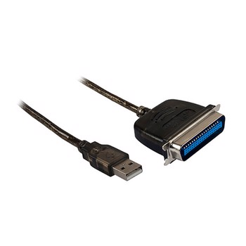 S-LINK Swapp SW-U614 Siyah USB to Parallel (CN36M) Kablo