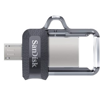 SanDisk 16GB ULTRA ANDROID DUAL DRIVE USB 3.0 Siyah USB Bellek