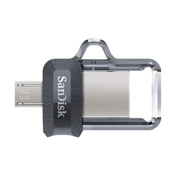 SanDisk 64GB Ultra Android Dual Drive USB 3.0 Siyah USB Bellek