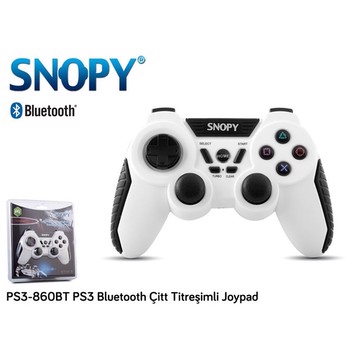 Snopy PS3-860BT PS3 Bluetooth Çift Titreşimli Joypad