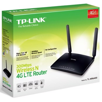 TP-LINK TL-MR6400 300Mbps Kablosuz N 4G LTE Modem Router
