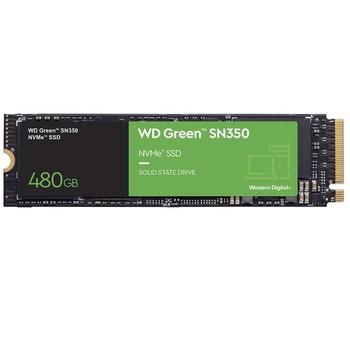 WD 480GB GREEN SN350 NVMe M.2 SSD (Okuma 2400MB / Yazma 1650MB)