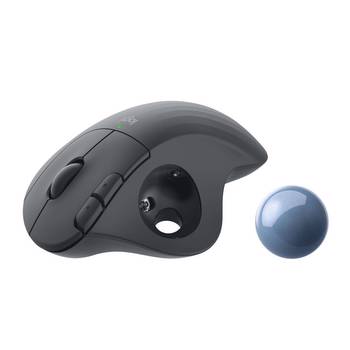 LOGITECH M575 Ergonomik Trackball Siyah Kablosuz Mouse