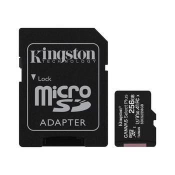 Kingston 256GB Canvas Select Plus microSD Adaptörlü Hafıza Kartı