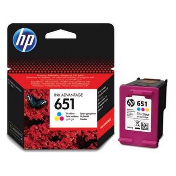 HP 651 C2P11AE 300 Sayfa 3 Renkli Mürekkep Kartuşu