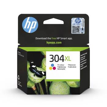 HP 304XL N9K07AE 300 Sayfa Üç Renkli Mürekkep Kartuş