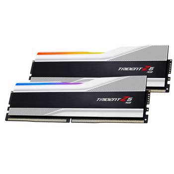 GSKILL 64GB (2x32GB) Trident Z5 RGB 6000MHz CL30 DDR5 1.4V Silver Dual Kit Ram