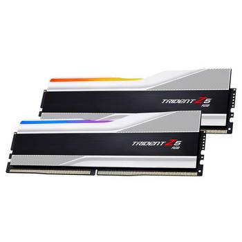 GSKILL 32GB (2x16GB) Trident Z5 RGB 6600MHz CL34 DDR5 1.4V Silver Dual Kit Ram