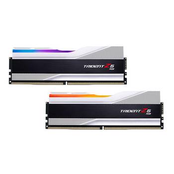 GSKILL 32GB (2x16GB) Trident Z5 RGB 6000MHz CL30 DDR5 1.35V Silver Dual Kit Ram