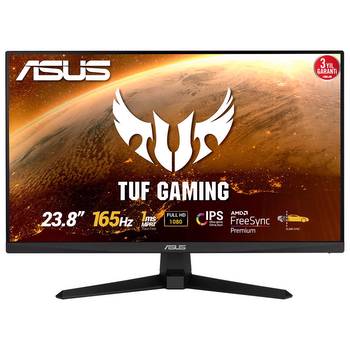 ASUS TUF GAMING 23.8" VG249Q1A 165Hz 1ms 2xHDMI DP IPS FHD FreeSync Premium Gaming Monitör