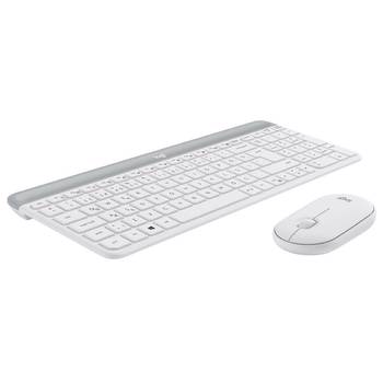 Logitech MK470 Beyaz Türkçe Q Kablosuz Klavye Mouse Set