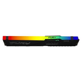 Kingston 16GB FURY Beast RGB 6000Mhz CL40 DDR5 Single Kit Ram