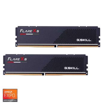 GSKILL 32GB (2x16GB) Flare X5 5600MHz CL36 DDR5 1.20V AMD EXPO Siyah Dual Kit Ram