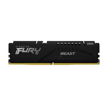 Kingston 32GB (16GBx2) FURY Beast 6000Mhz CL40 DDR5 Siyah Dual Kit Ram