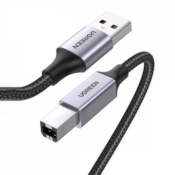 Ugreen USB-A to USB-B 2.0 1.5m Örgülü Yazıcı Kablosu