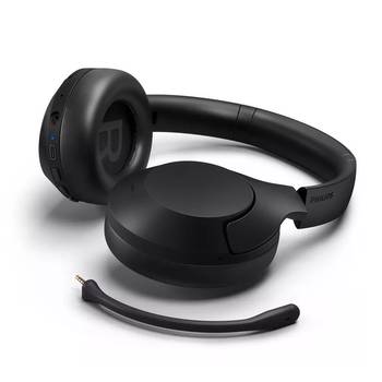 Philips TAH8507BK ANC Pro Dokunmatik Hi-Res BT Dongle Boom Mikrofonlu Kulak Üstü Kulaklık 