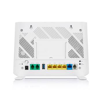 Zyxel DX3301-T0-EU01V1F WiFi 6 AX1800 Dual Band Wireless VDSL2 Gigabit Modem Router