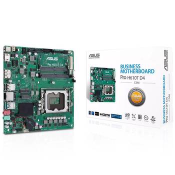 ASUS PRO H610T D4-CSM 3200MHz(OC) DDR4 Soket 1700 M.2 HDMI DP ım-ITX Anakart