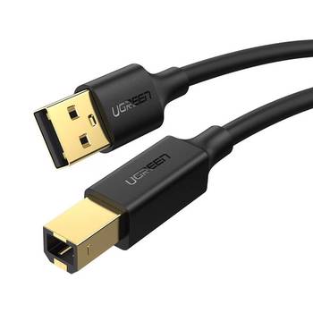 Ugreen USB 2.0 USB B 3m Yazıcı Tarayıcı Kablosu