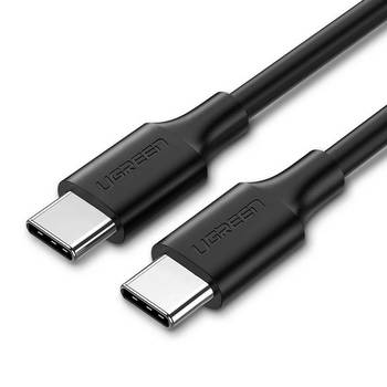 Ugreen USB C to USB C 3A 1m Hızlı Şarj ve Data Kablosu Siyah