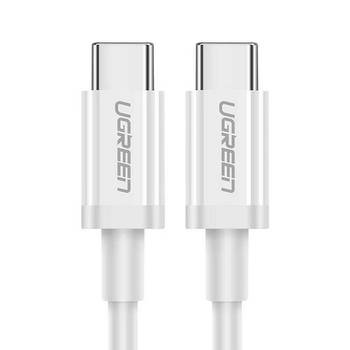 Ugreen USB C to USB C 3A Hızlı Şarj ve Data Kablosu Beyaz 50 CM