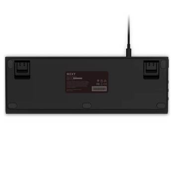 NZXT Function RGB Mekanik Kablolu Hot-Swappable Beyaz TKL Gaming Klavye