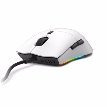 NZXT Lift Kablolu RGB Optik Beyaz Gaming Mouse 