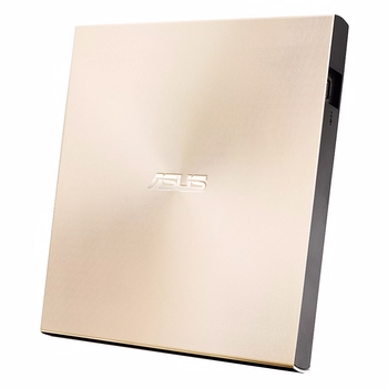 ASUS ZenDrive U8M Ultra İnce Harici USB-C DVD Windows ve Mac OS ile uyumlu M-DISC Altın Harici Sürücü ve Yazıcı