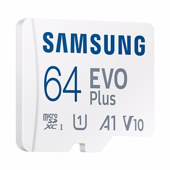 Samsung 64GB Evo Plus microSD 130MBsn Adaptörlü Hafıza Kartı